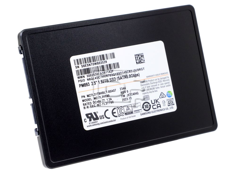 1.92TB Solid State 2.5