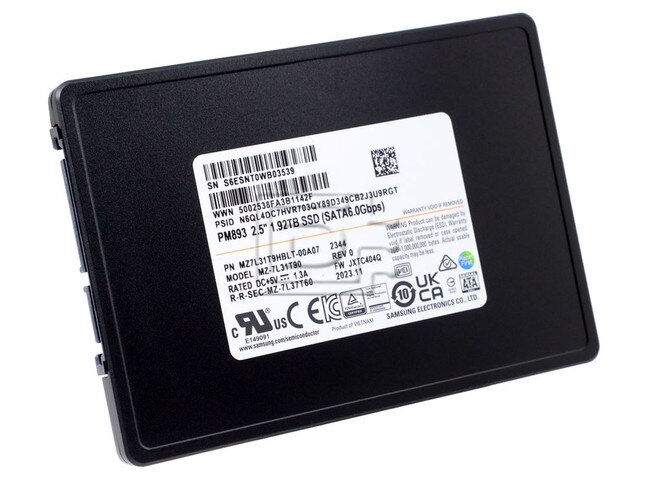 SAMSUNG MZ-7L31T90 MZ7L31T9HBLT-00A07 MZ7L31T9HBLT SATA Solid State Drive Image 1 image