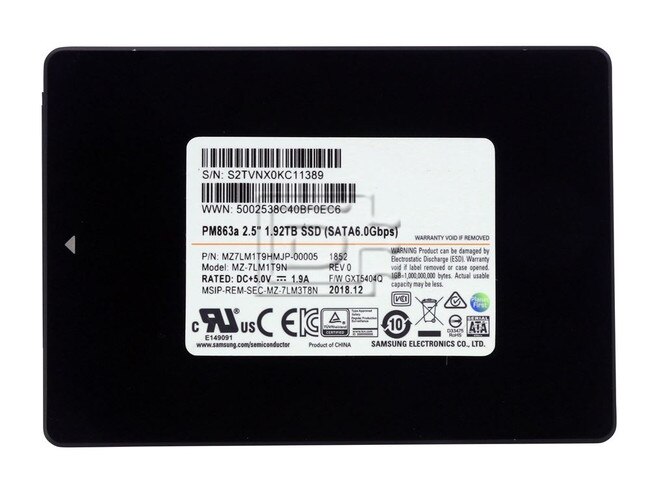 SAMSUNG MZ-7LM1T9N SATA Solid State Drive Image 2 image