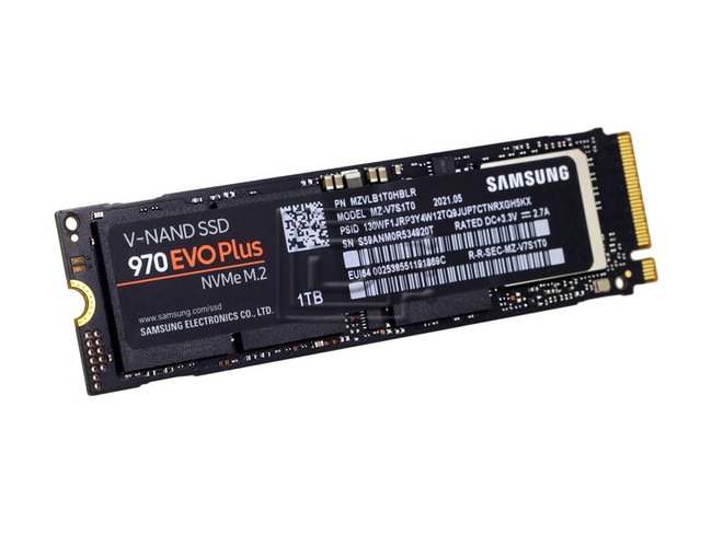 SAMSUNG MZ-V7S1T0 Y7D5F 0Y7D5F 1TB PCIe 3.0 M.2 NVMe SSD Image 1 image