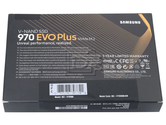 SAMSUNG MZ-V7S500B/AM MZ-V7S500BAM PCIe NVMe Solid State Drive image 3