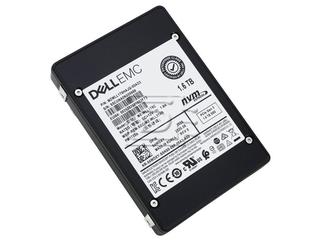 SAMSUNG MZ-WLL1T6C 04WDXY 4WDXY MZWLL1T6HAJQ-00AD3 PCIe NVMe Solid State Drive Image 2 image