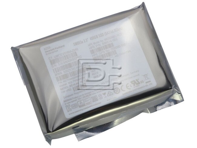 SAMSUNG MZ7KM480HMHQ-000H3 MZ-7KM480N 866614-002 MK000480GWCEV 480GB 2.5 SSD SATA image 2