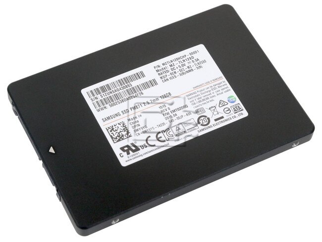 SAMSUNG MZ7LN128HCHP-000D1 MZ-7LN128D MY9YG 0MY9YG SATA SSD 128GB Image 1 image