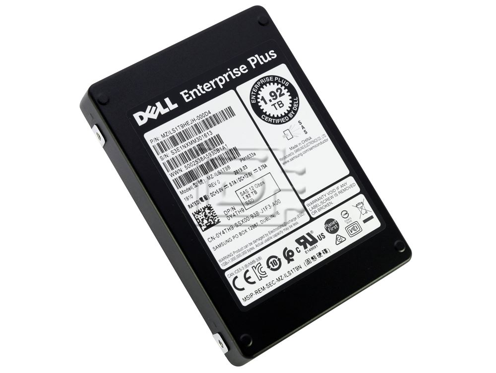 Dell Enterprise Plus Y4TH9 / Samsung PM1633a MZILS1T9HCHP-000D4