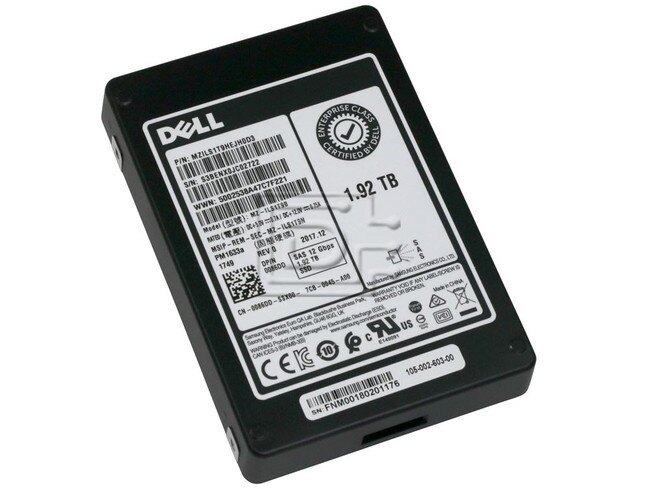 SAMSUNG MZILS1T9HEJH0D3 086DD 0086DD 1.92TB 2.5 SSD SAS Image 1 image