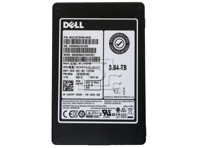 SAMSUNG MZILS3T8HMLH0D3 0JR1HP JR1HP SAS Solid State Drive Image 2 image