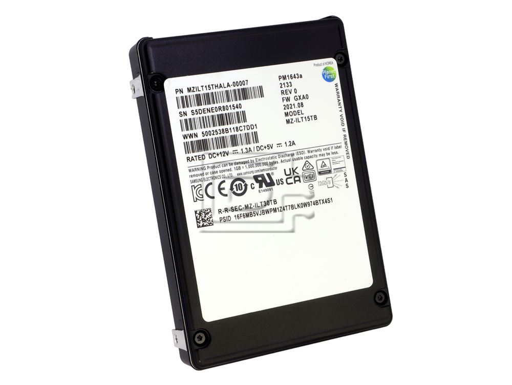 Samsung MZILT15THALA-00007 15.36TB 12Gbps 2.5