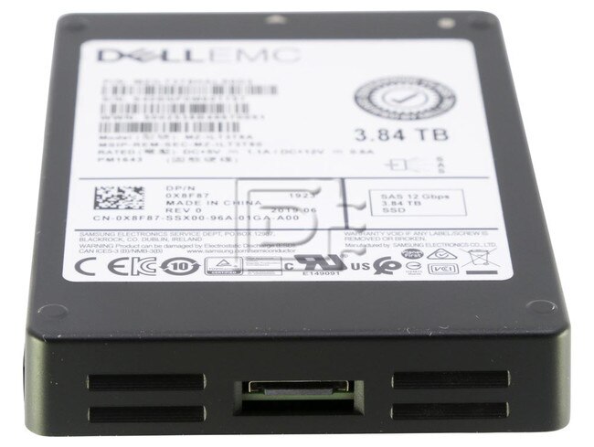 SAMSUNG MZILT3T8HALS0D3 X8F87 0X8F87 MZ-ILT3T8A SAS Solid State Drive Image 4 image