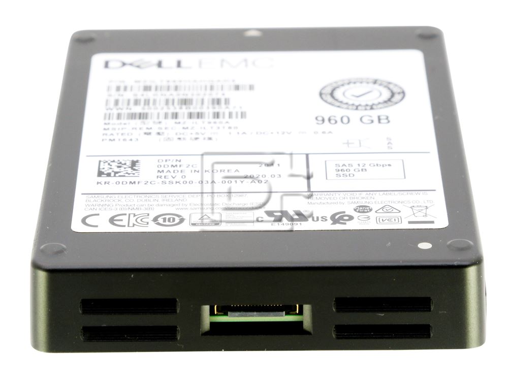 SAMSUNG MZILT960HAHQAD4 DMF2C 0DMF2C MZ-ILT960A SAS SSD Image 3 image
