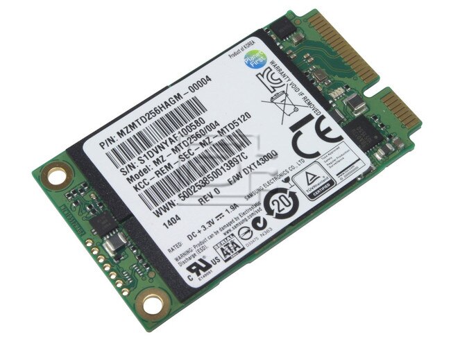 SAMSUNG MZMTD256HAGM MZMTD256HAGM-00004 mSATA SSD 256GB image 2