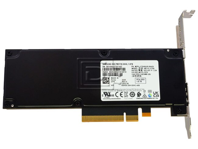 SAMSUNG MZPLJ1T6HBJR MZPLJ1T6HBJR-00007 1.6TB PCIe NVMe FHHL Image 2 image