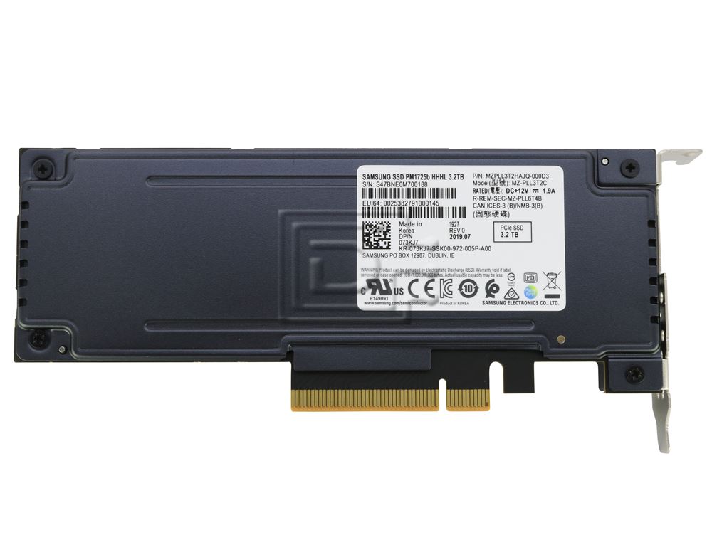 SAMSUNG MZPLL3T2HAJQ 73KJ7 073KJ7 MZ-PLL3T2C MZPLL3T2HAJQ MZPLL3T2HAJQ-000D3 PCIe NVMe Solid State Drive Image 2 image
