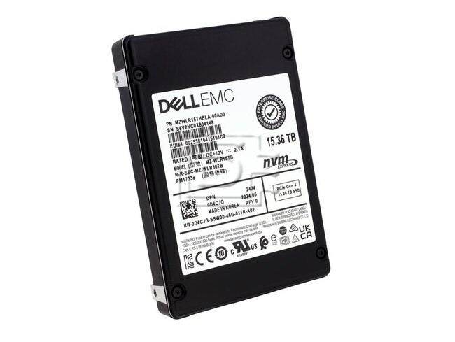 SAMSUNG MZWLR15THBLA-00AD3 D4CJG 0D4CJG MZ-WLR30TB PCIe NVMe Solid State Drive Image 1 image