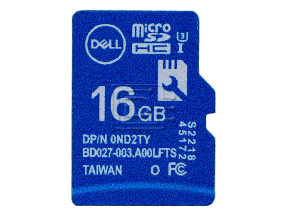 Dell ND2TY 0ND2TY SD Card Image 2 image