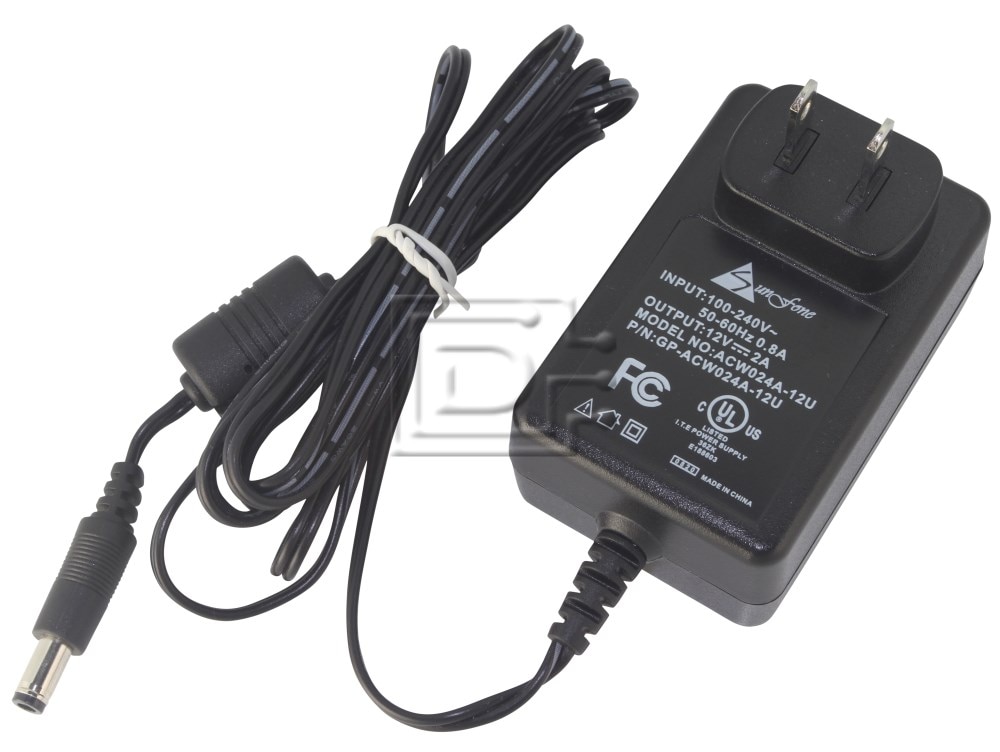 Juniper NS-5GT-PWR-L-US VAN40B-12B TC10L-090 094-0169-000 094-0172-000 094-0180-000 ACW024A-12U AC adapter and Power Cord Image 1 image
