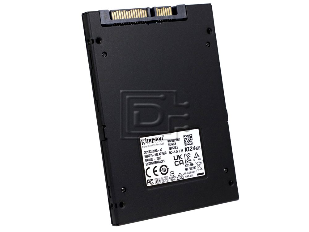 Kingston 1TB SATA 2.5" SSD OCP0S31024Q-A0 6Gbps 3D BiCS5 Industrial SSD