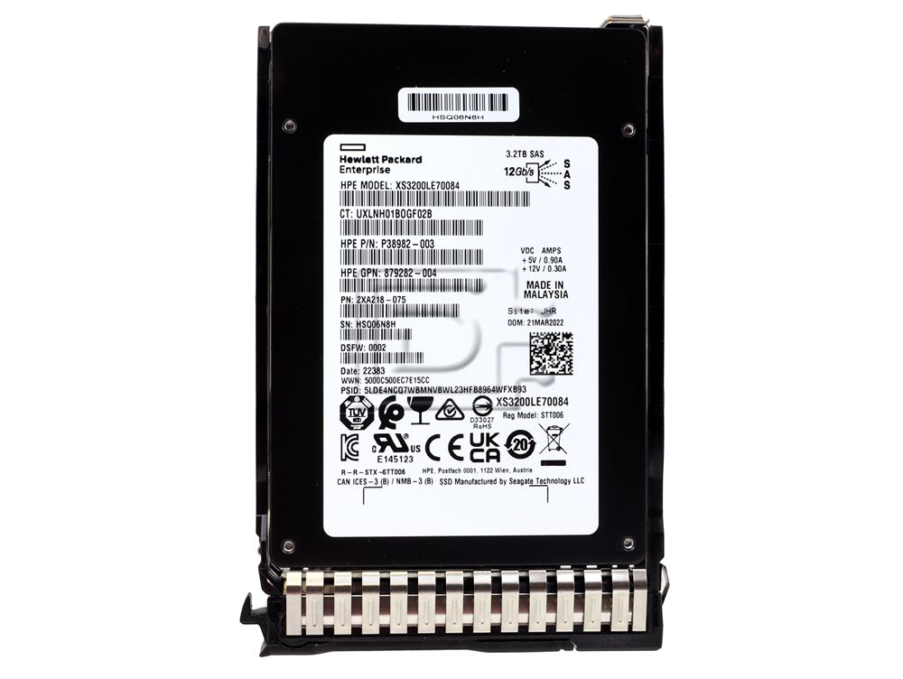 HEWLETT PACKARD P49052-B21 P49052-B21 HP HPE Hewlett Packard P49052-B21 SAS Mixed Use MU SSD Image 2 image