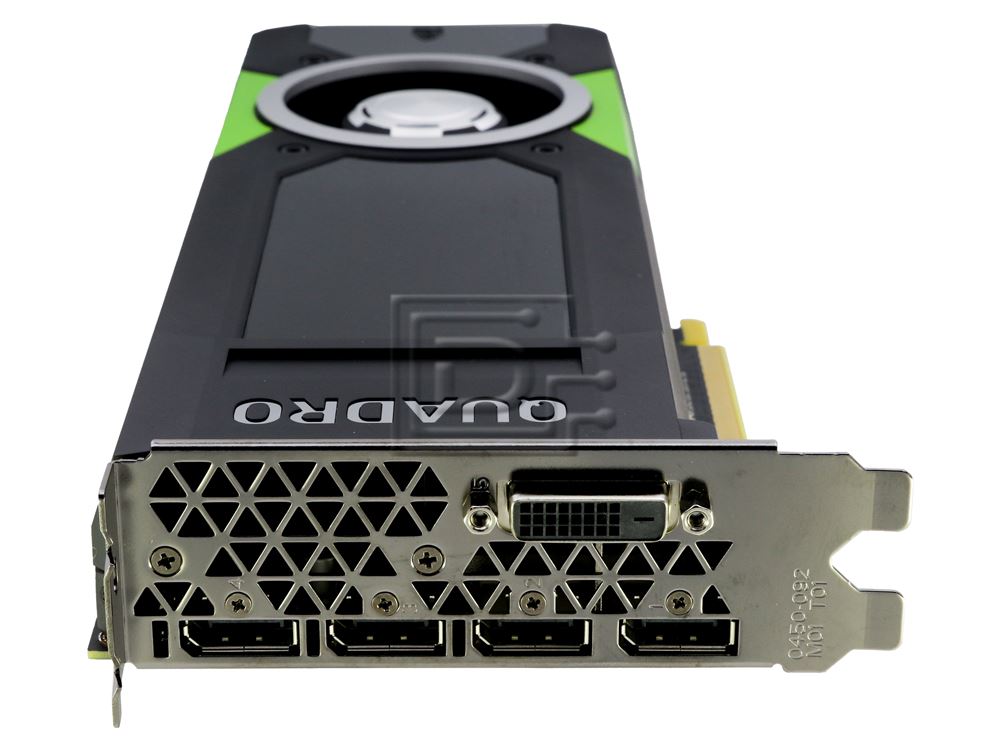 NVIDIA Quadro Pascal P5000 16GB GDDR5X 00MKC 900 5G413 0100 000 699 5G413 0500 100 PCIe 3.0 x16 DVI Graphics Video Card GPU