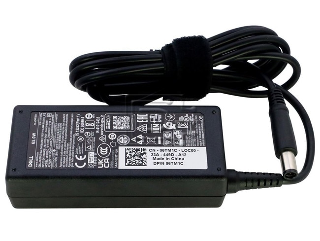 Dell PA-12 PA-1650-05D2 U7088 0U7088 F7970 0F7970 N2765 0N2765 450-10484 AA22850 310-4408 1X917 01X917 HP-OQ065B83 310-2860 310-3149 5U092 05U092 PA12 928G4 0928G4 N6M8J 0N6M8J TJ76K 0TJ76K KT2MG 0KT2MG YT886 0YT886 LA65NS2-01 PA-1650-02DD 98R6C 098R6C PA-1650-02D1 K9TGR 0K9TGR 06TM1C 0928G DF263 09RN2C 01XRN1 Dell PA-12 Laptop 65W Power Adapter Latitude Inspiron Image 1 image