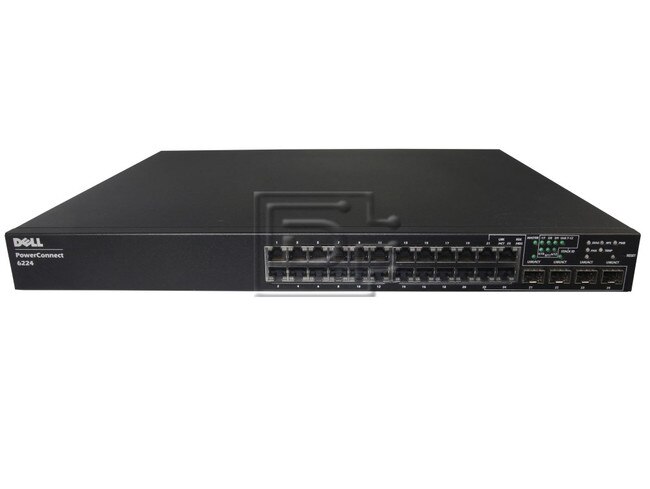 Dell 6224 PC6224 TK308 0TK308 CN-0TK308-28298-719-0027 RN856 0RN856 Dell 24 Port Switch 6224 Image 2 image