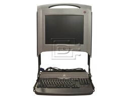 Dell PF033 0PF033 4Y067 04Y067 Dell PF033 KMM LCD Console Module with 15" Display
