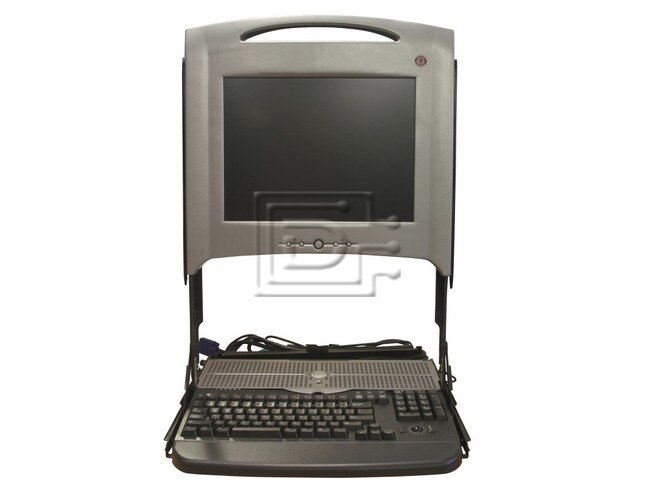 Dell PF033 0PF033 4Y067 04Y067 Dell PF033 KMM LCD Console Module with 15" Display image 1