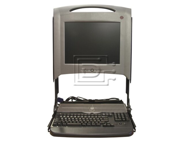 Dell PF033 0PF033 4Y067 04Y067 Dell PF033 KMM LCD Console Module with 15" Display image 1