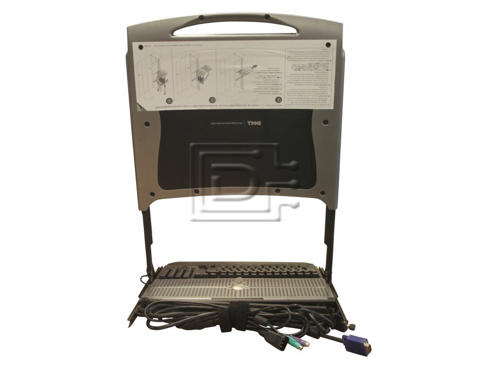 Dell PF033 0PF033 4Y067 04Y067 Dell PF033 KMM LCD Console Module with 15" Display Image 2 image