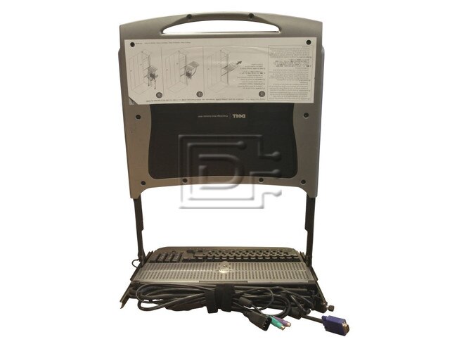 Dell PF033 0PF033 4Y067 04Y067 Dell PF033 KMM LCD Console Module with 15" Display image 2