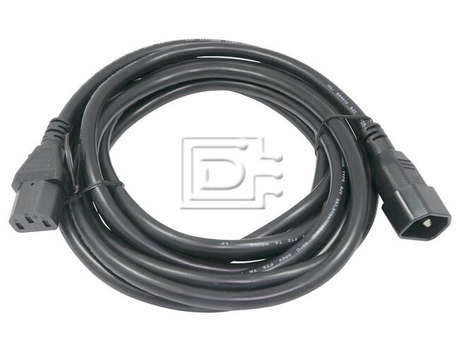 Generic CAB-PWR-C13-C14-2m-BN-OE T736H 0T736H VJT0P 00CFVG 0CFVG Power Cable Image 1 image