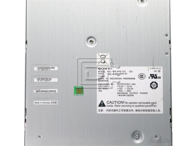 CISCO PWR-C45-2800ACV 8-681-339-01 APS-172 Power Supply PSU for Cisco 4500 image 4