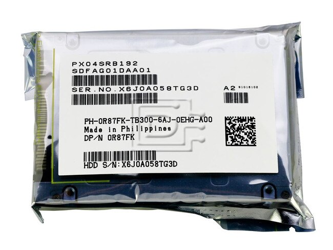 Toshiba PX04SRB192 R87FK 0R87FK SAS Solid State Drive image 1