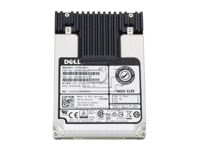 Toshiba PX04SVB096 0YYC10 YYC10 SDFAT02DAA01 SAS eSSD image 2