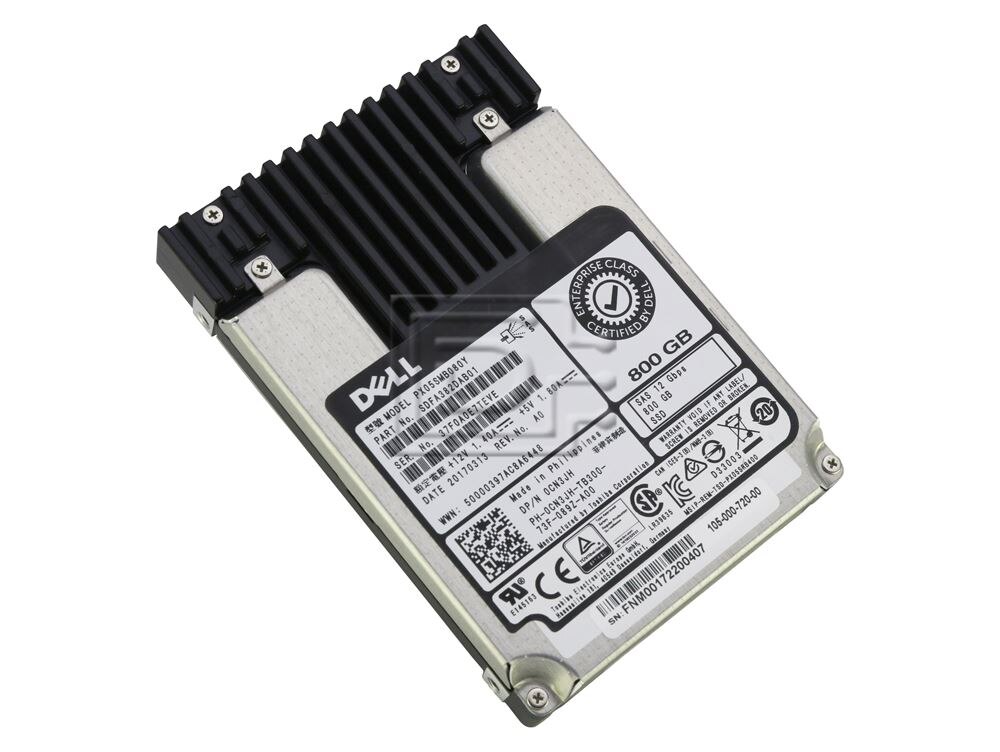 Toshiba PX05SMB080Y CN3JH 0CN3JH eMLC Enterprise SAS SSD Solid State Drive Image 2 image