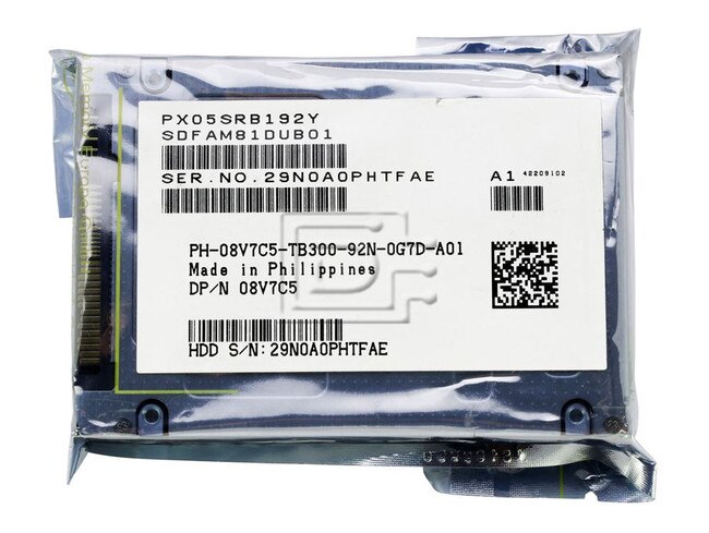 Toshiba PX05SRB192Y 8V7C5 08V7C5 SAS Solid State Drive image 