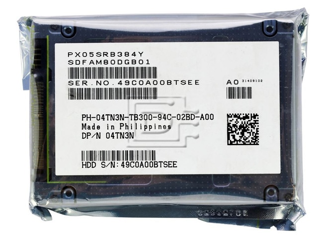 Toshiba PX05SRB384Y 4TN3N 04TN3N Dell SAS Solid State Drive Image 1 image