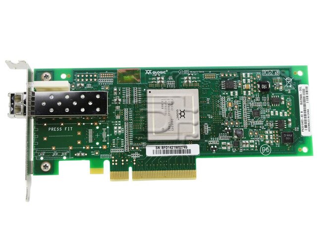 QLOGIC QLE2560 5VR2M 05VR2M Dell QLogic Dual Port 10G FCoE SFP+ image 1