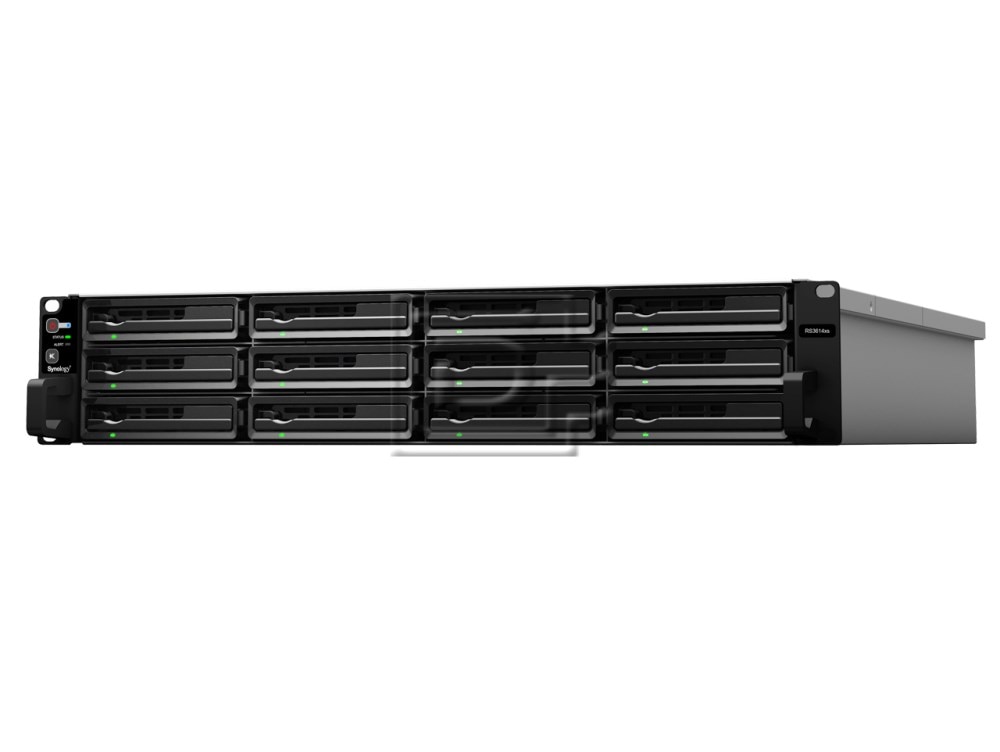 Synology RS3614XS Network Attached Storage Array Server Image 1 image