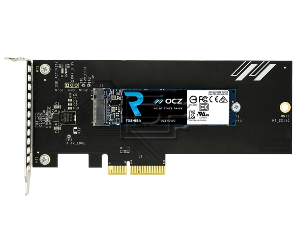 OCZ Technology RVD400-M22280-256G-A PCI Express Solid State Drive Image 1 image