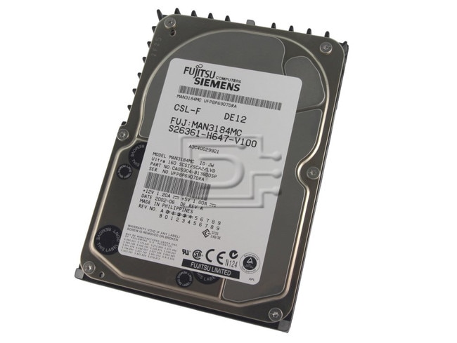 Siemens S26361-H647 MAN3184MC CA05904-B13800SP A3C40029921 SCSI Hard Drive Image 1 image
