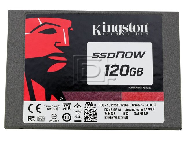 Mange farlige situationer krysantemum Hurtig Kingston A400 Series SC152S37/120GG / SA400S37/120G / YKP2W 120GB 2.5"  6Gbps SATA SSD