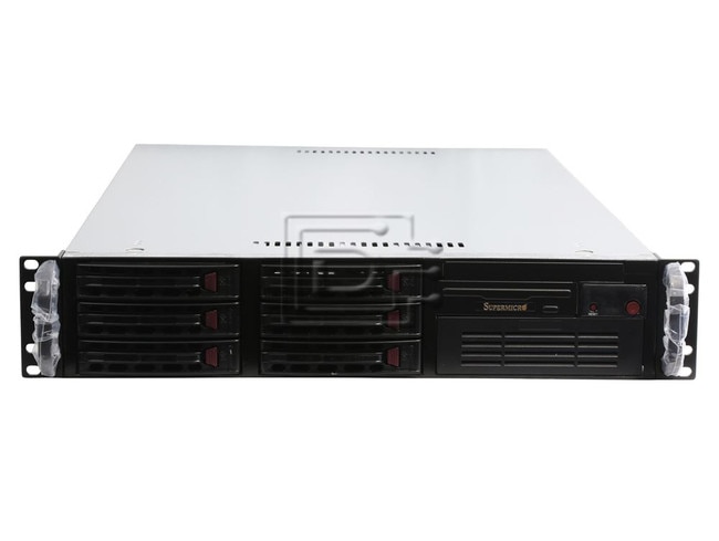 SUPERMICRO COMPUTER SC823TQ-653LPB Rackmount Server Chassis Image 1 image