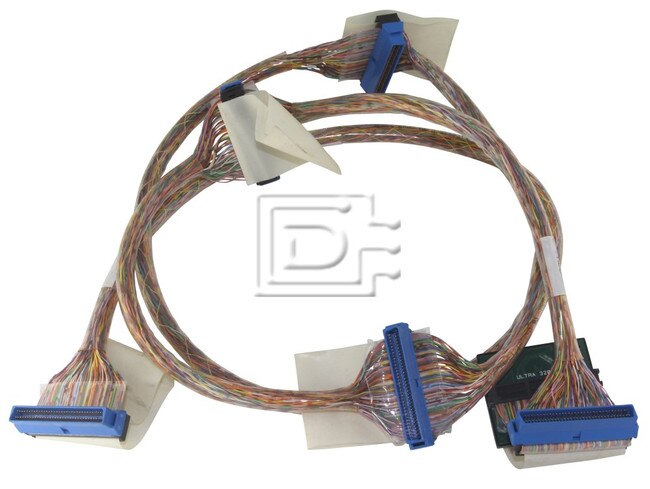 Amphenol CAB-SCSI-INT-HD68M-HD68M-U320-6C-1m-BN-OE SCSI Ribbon Cable Internal image 1