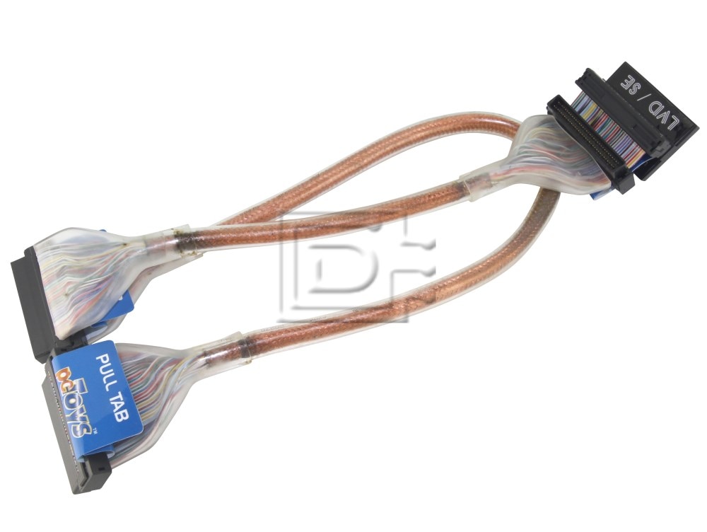 Amphenol CAB-SCSI-INT-HD68M-U160-4CR-1m-BN-OE SCSI Ribbon Cable Circular Image 1 image