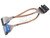 Amphenol CAB-SCSI-INT-HD68M-U160-4CR-1m-BN-OE SCSI Ribbon Cable Circular Image 1 image