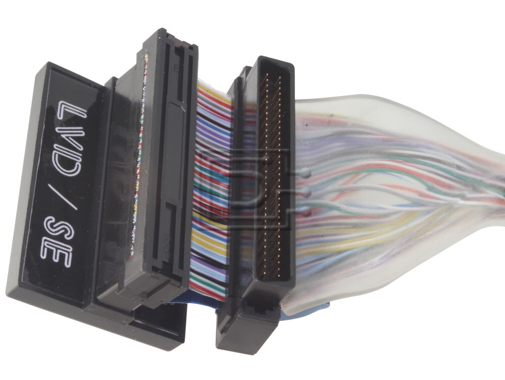 Amphenol CAB-SCSI-INT-HD68M-U160-4CR-1m-BN-OE SCSI Ribbon Cable Circular Image 2 image