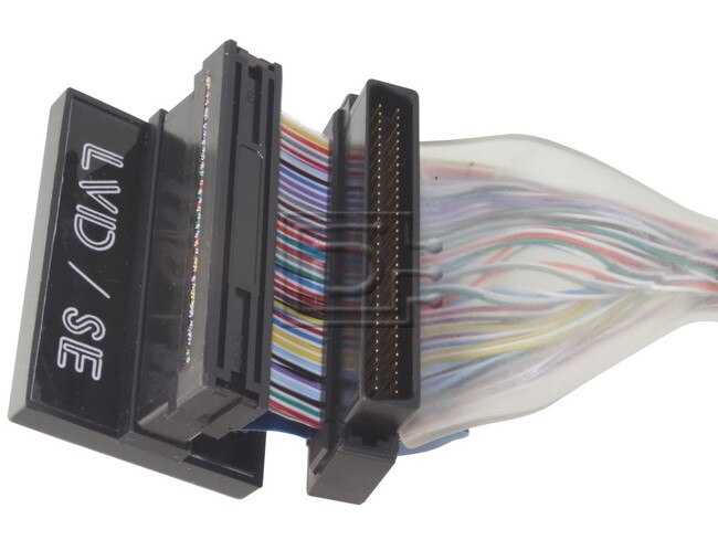 Amphenol CAB-SCSI-INT-HD68M-U160-4CR-1m-BN-OE SCSI Ribbon Cable Circular image 2