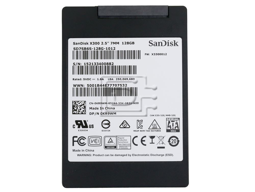 SanDisk X300s 128GB 2.5