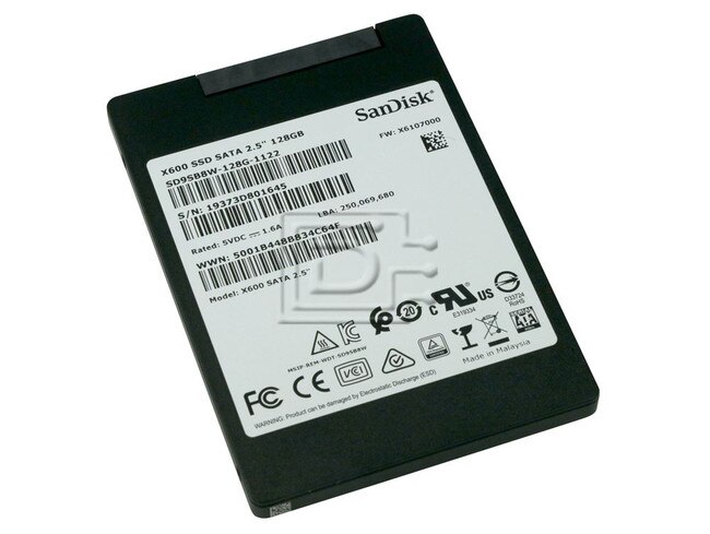 SANDISK SD9SB8W-128G-1122 SD9SB8W-128G SATA Solid State Drive image 2